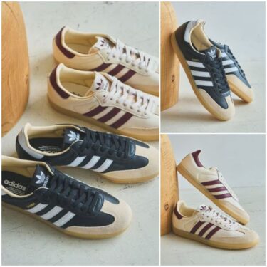 【2025年 8月下旬 発売】green label relaxing / adidas Originals SAMBA OG “Core Black/Off White” (グリーンレーベル リラクシング アディダス オリジナルス サンバ) [JS3830/JS3832]