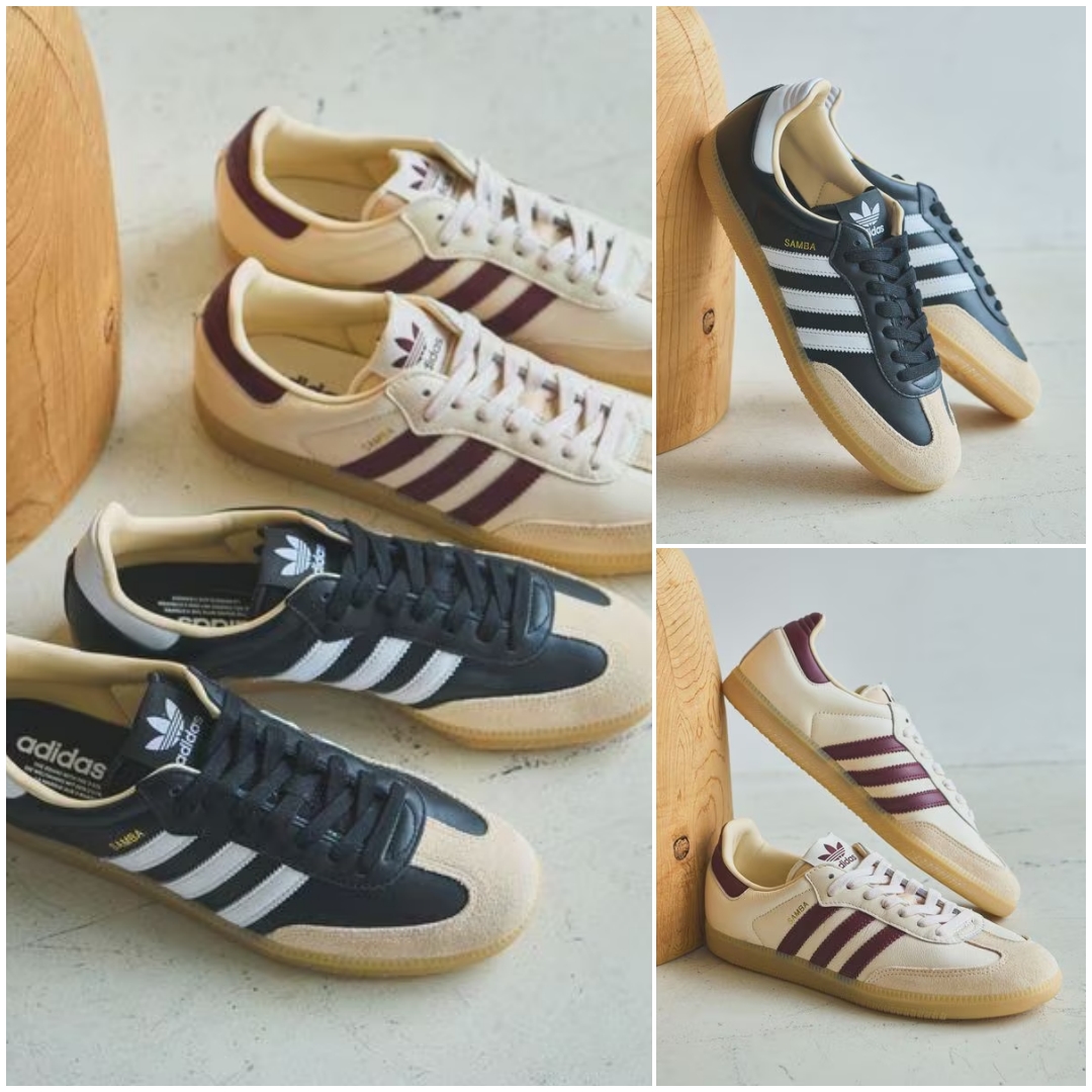 【2025年 8月下旬 発売】green label relaxing / adidas Originals SAMBA OG “Core Black/Off White” (グリーンレーベル リラクシング アディダス オリジナルス サンバ) [JS3830/JS3832]
