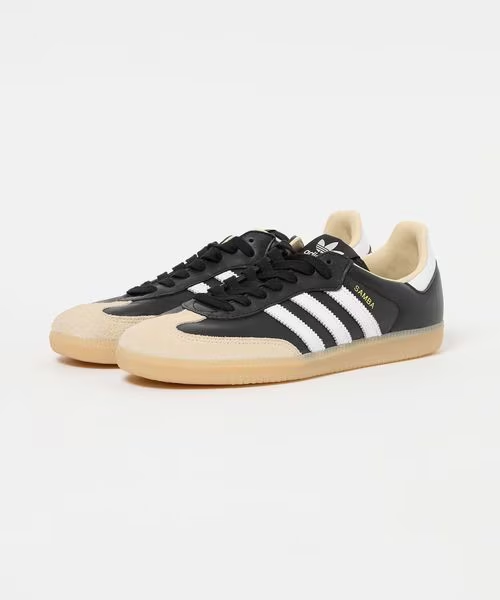 【2025年 8月下旬 発売】green label relaxing / adidas Originals SAMBA OG “Core Black/Off White” (グリーンレーベル リラクシング アディダス オリジナルス サンバ) [JS3830/JS3832]