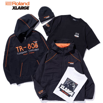 XLARGE × Roland 2025 FW 最新コラボが8/8 発売 ​(エクストララージ ローランド)