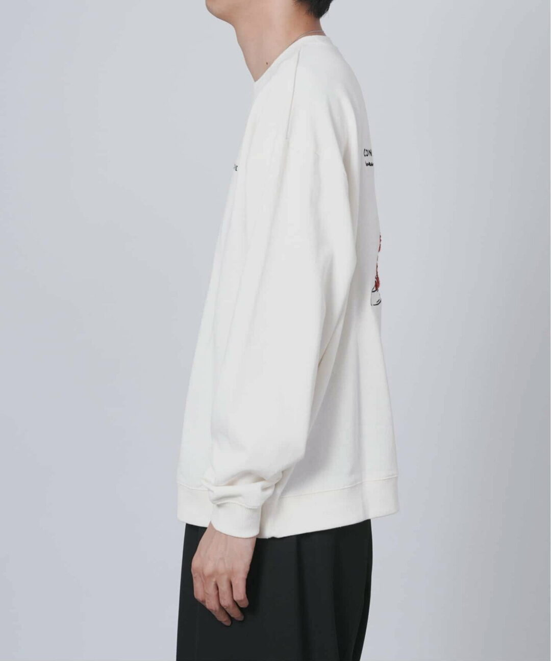 B.C STOCK × CONVERSE 2025 FW 別注 裏毛シューズグラフィック クルースウェットが9月中旬 発売 (ベーセーストック コンバース)
