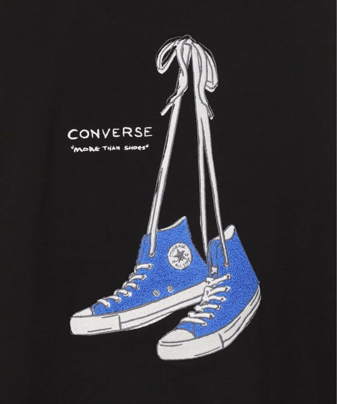 B.C STOCK × CONVERSE 2025 FW 別注 裏毛シューズグラフィック クルースウェットが9月中旬 発売 (ベーセーストック コンバース)
