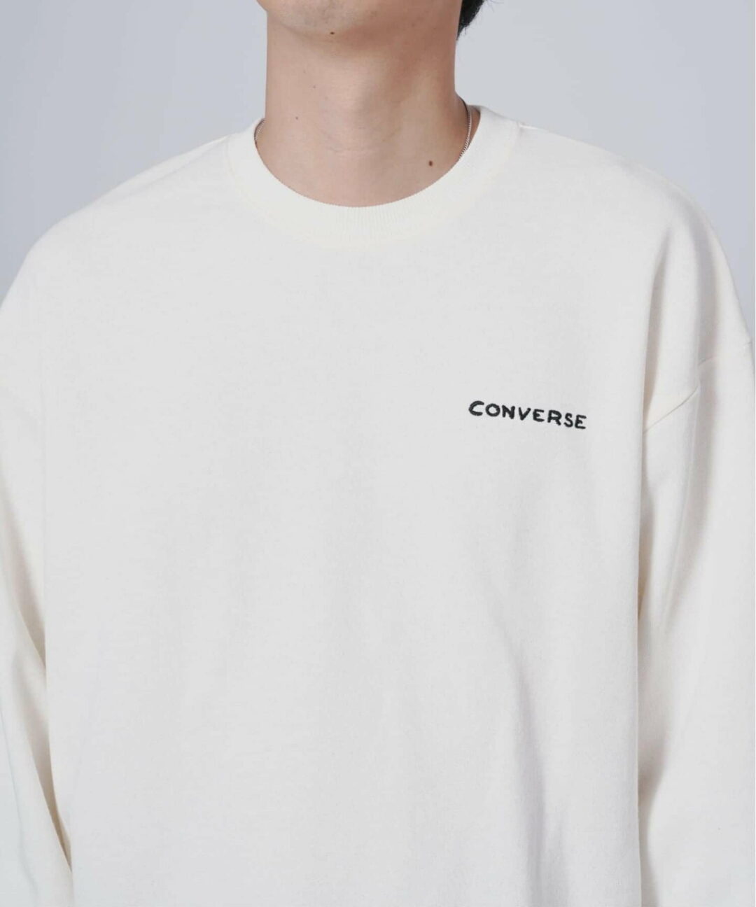 B.C STOCK × CONVERSE 2025 FW 別注 裏毛シューズグラフィック クルースウェットが9月中旬 発売 (ベーセーストック コンバース)