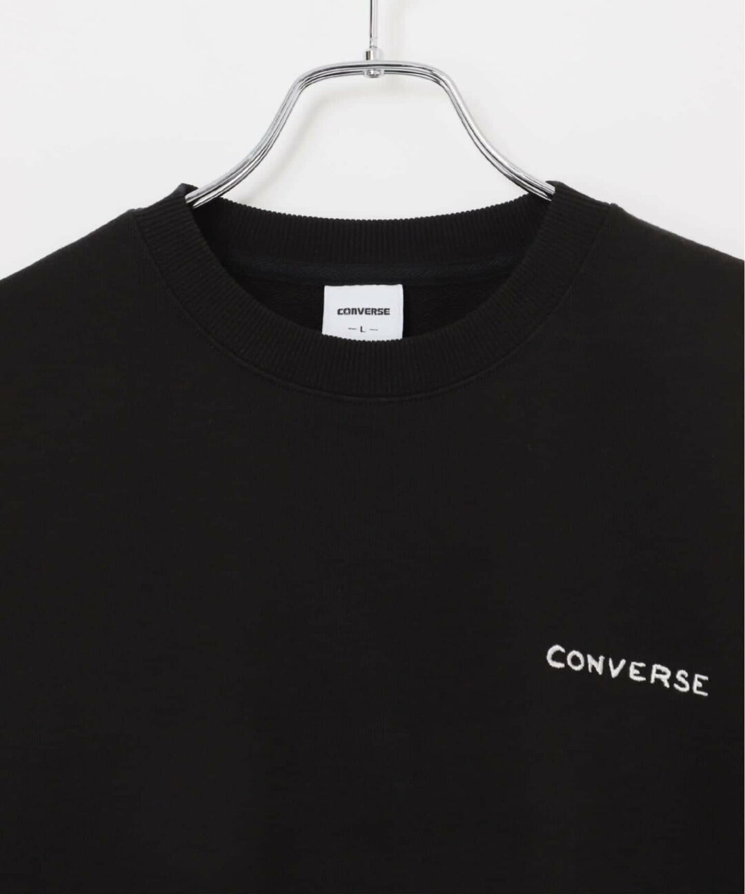 B.C STOCK × CONVERSE 2025 FW 別注 裏毛シューズグラフィック クルースウェットが9月中旬 発売 (ベーセーストック コンバース)