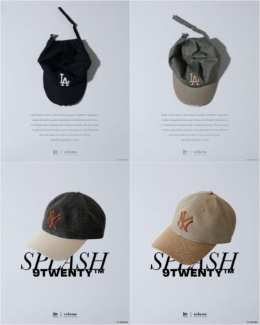 New Era for JOURNAL STANDARD & THE STAND 完売アイテムの再販売や「9THIRTY」新作、全7型が8/29 11:00 先行予約受付 (ニューエラ ジャーナルスタンダード)