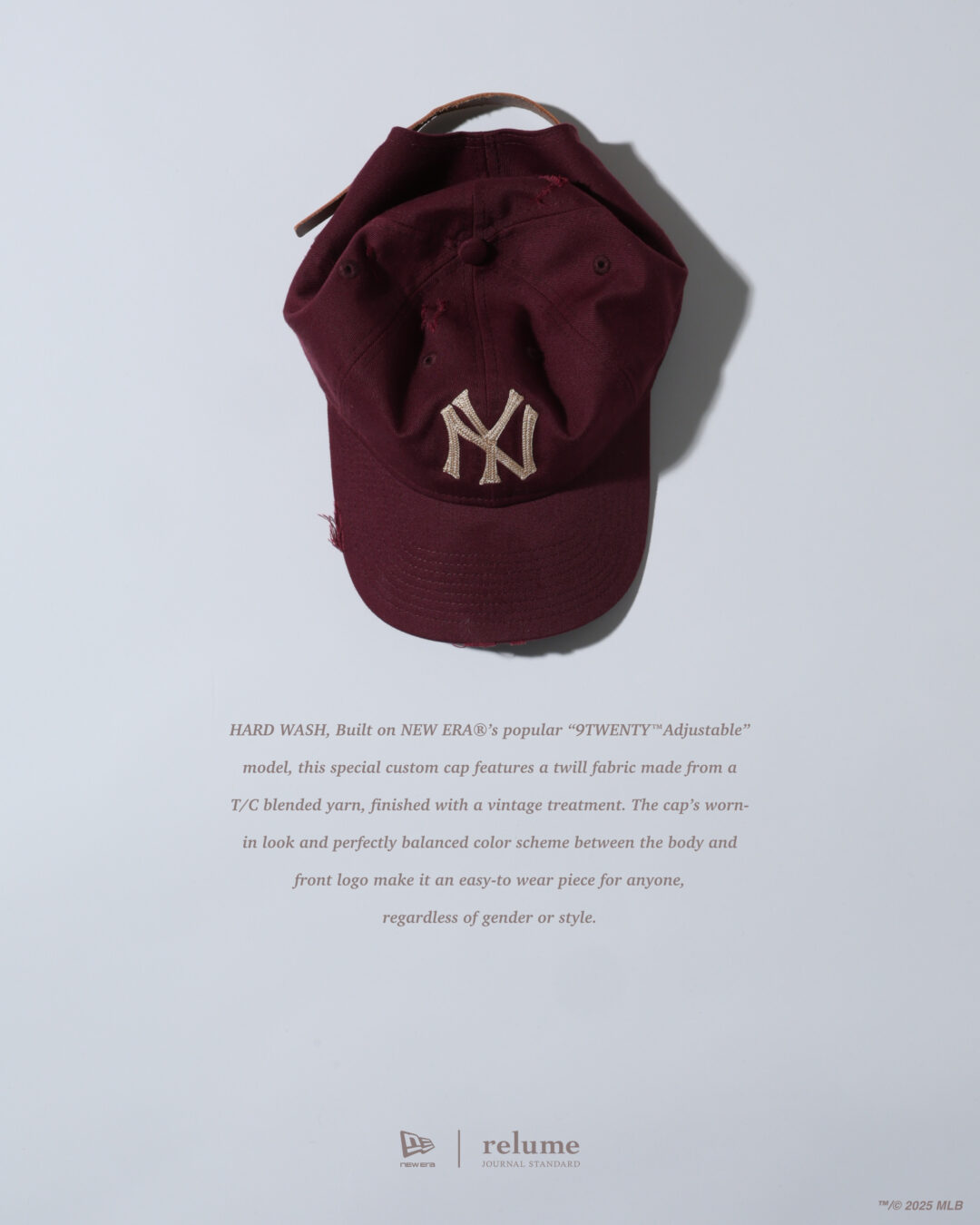 New Era for JOURNAL STANDARD & THE STAND 完売アイテムの再販売や「9THIRTY」新作、全7型が8/29 11:00 先行予約受付 (ニューエラ ジャーナルスタンダード)