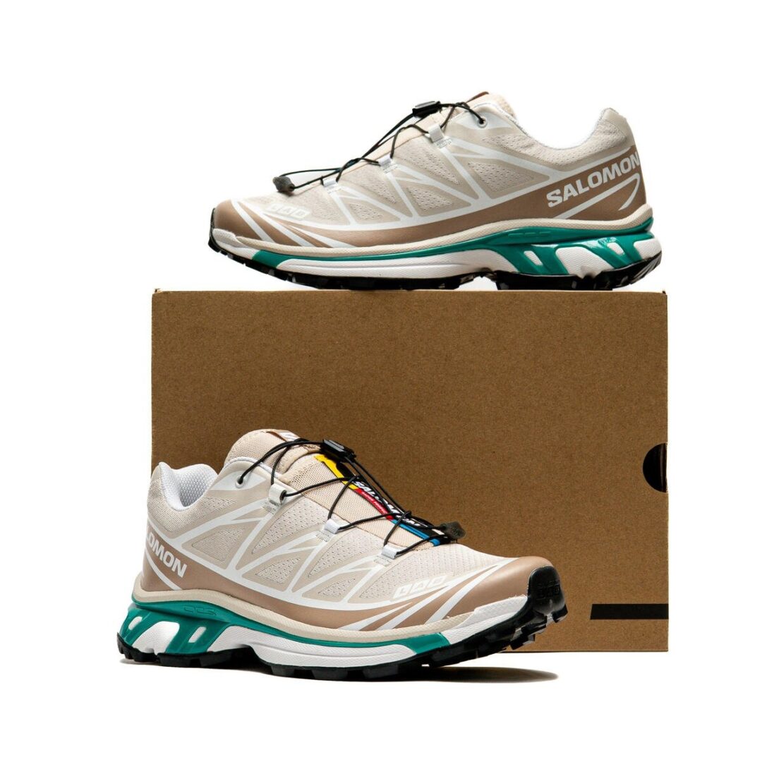 【2025年 8/15 発売】Salomon XT-6 "Rainy Day/Chinchilla/Dynasty Green" (サロモン ゴアテックス) [L47864300]