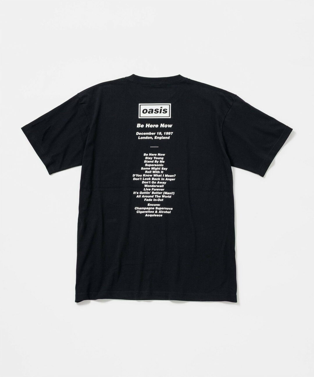 oasis 10Culture / ADAM ET ROPE’ 2025 SS 新作「Tour Poster Design Tee」が 8/4 発売 (オアシス アダム エ ロペ)