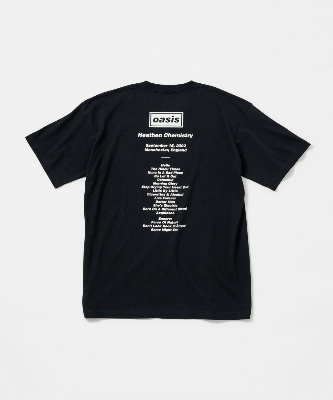 oasis 10Culture / ADAM ET ROPE’ 2025 SS 新作「Tour Poster Design Tee」が 8/4 発売 (オアシス アダム エ ロペ)