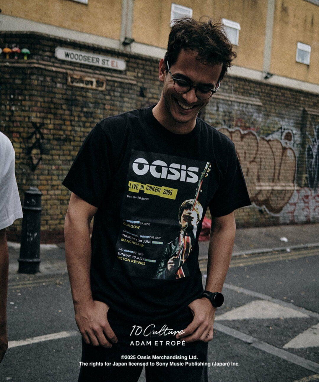 oasis 10Culture / ADAM ET ROPE’ 2025 SS 新作「Tour Poster Design Tee」が 8/4 発売 (オアシス アダム エ ロペ)
