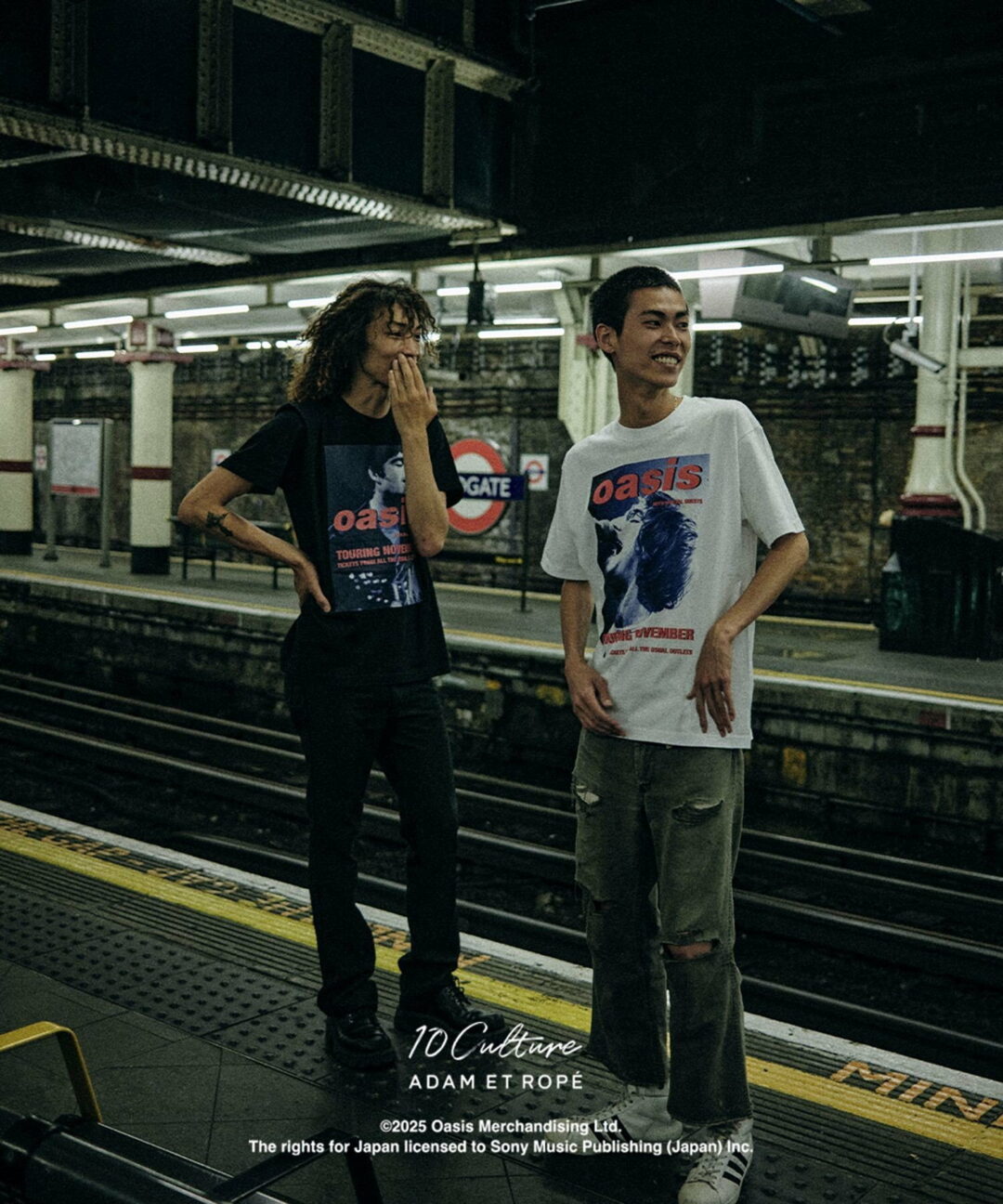 oasis 10Culture / ADAM ET ROPE’ 2025 SS 新作「Tour Poster Design Tee」が 8/4 発売 (オアシス アダム エ ロペ)