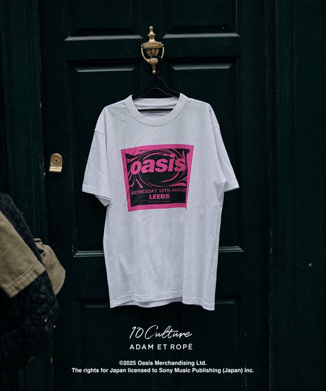 oasis 10Culture / ADAM ET ROPE’ 2025 SS 新作「Tour Poster Design Tee」が 8/4 発売 (オアシス アダム エ ロペ)