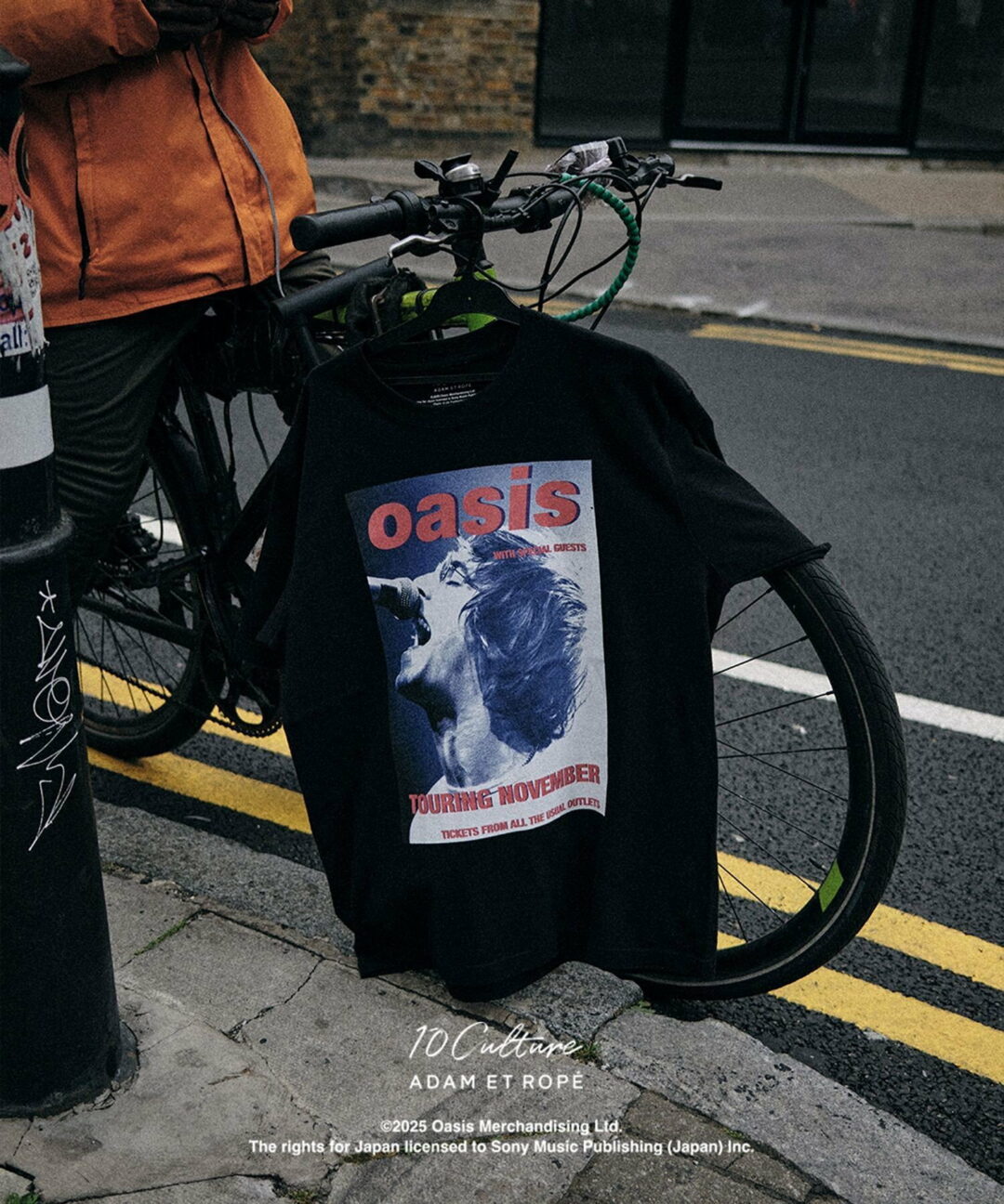 oasis 10Culture / ADAM ET ROPE’ 2025 SS 新作「Tour Poster Design Tee」が 8/4 発売 (オアシス アダム エ ロペ)