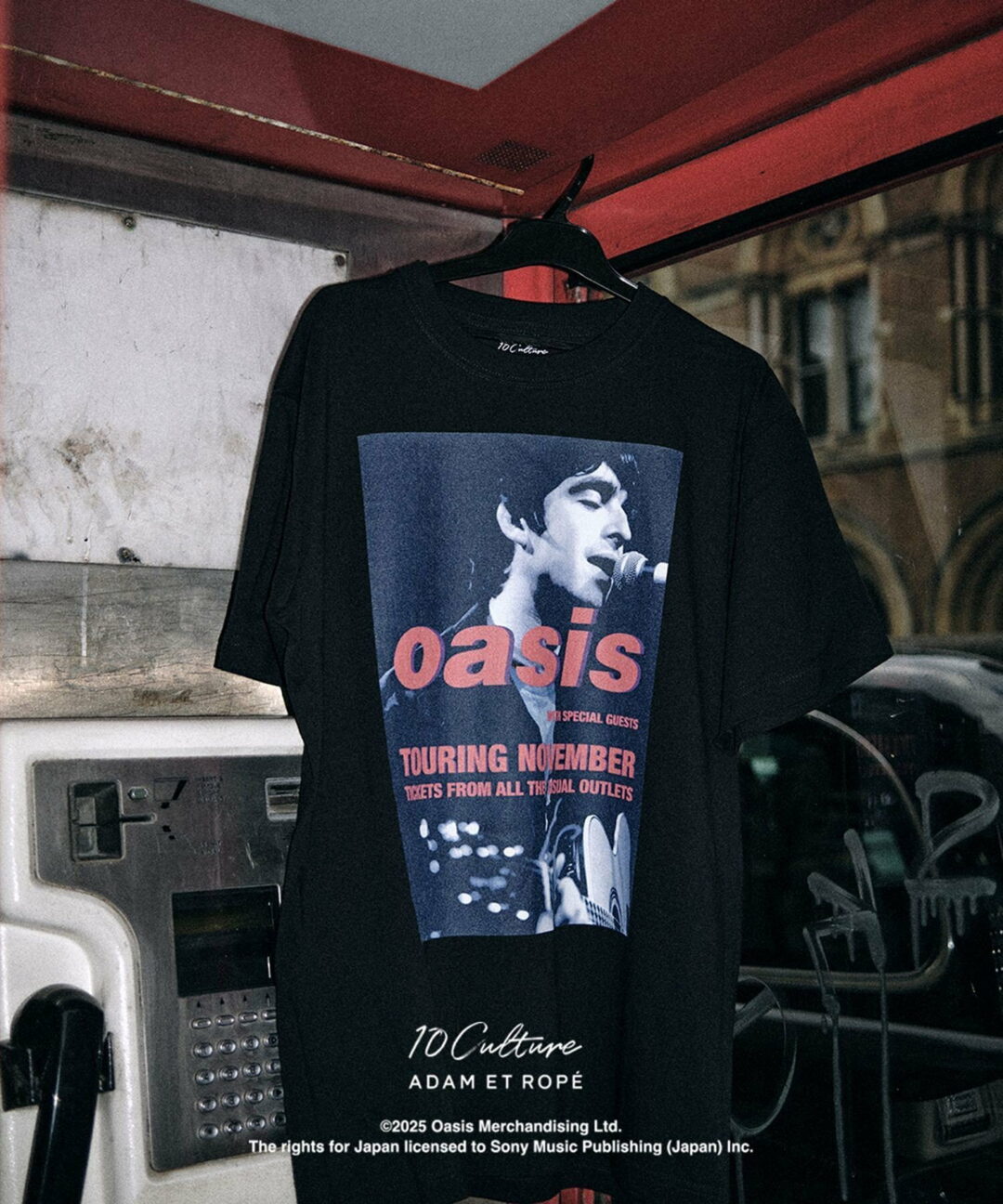 oasis 10Culture / ADAM ET ROPE’ 2025 SS 新作「Tour Poster Design Tee」が 8/4 発売 (オアシス アダム エ ロペ)