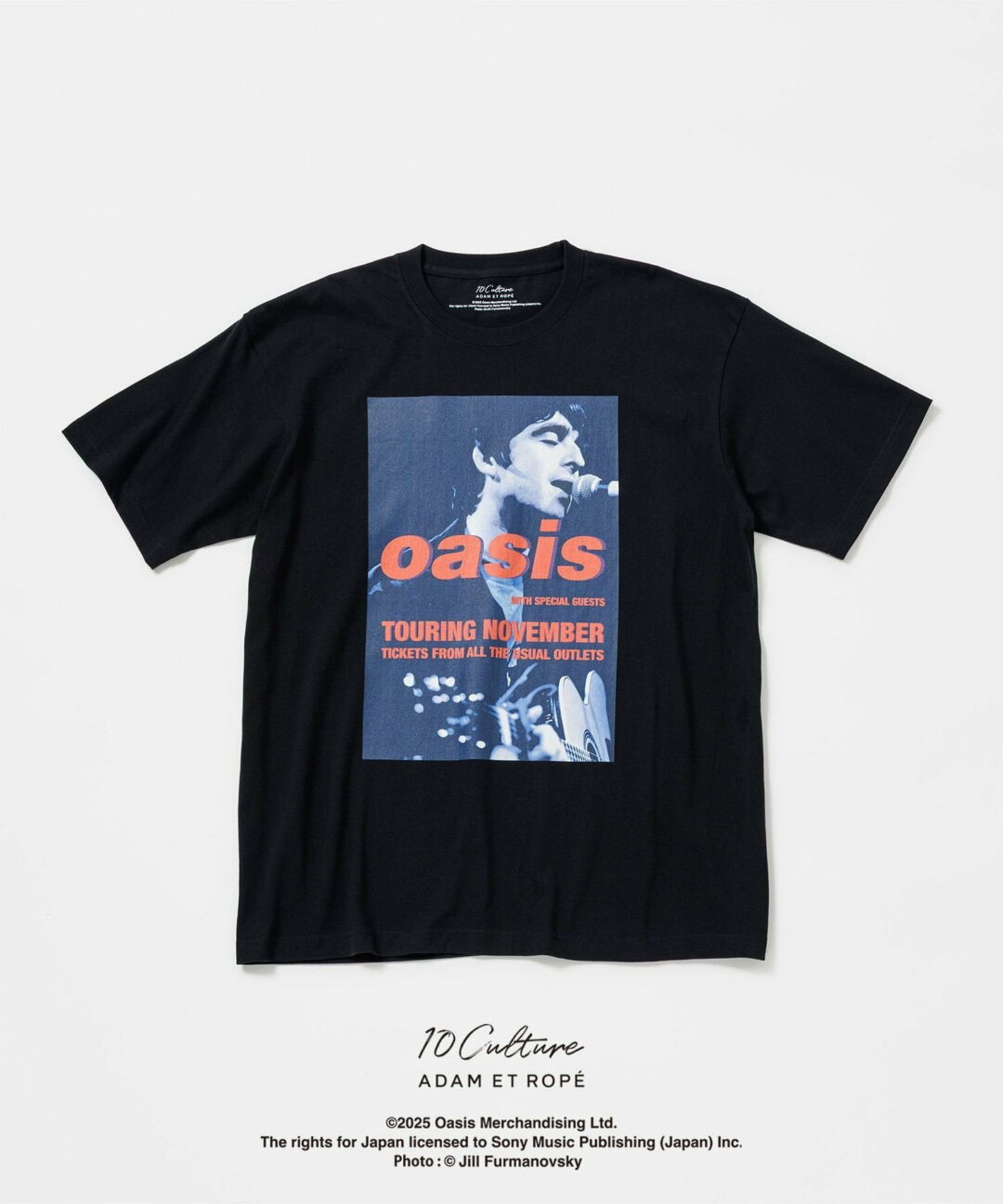 oasis 10Culture / ADAM ET ROPE’ 2025 SS 新作「Tour Poster Design Tee」が 8/4 発売 (オアシス アダム エ ロペ)