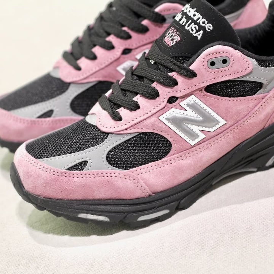 【海外発売】New Balance U993 PB “Pink Taffy/Black” Made in USA (ニューバランス メイドインUSA) [U993PB]