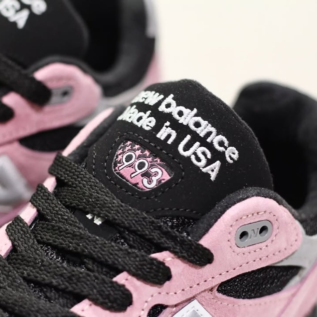 【海外発売】New Balance U993 PB “Pink Taffy/Black” Made in USA (ニューバランス メイドインUSA) [U993PB]