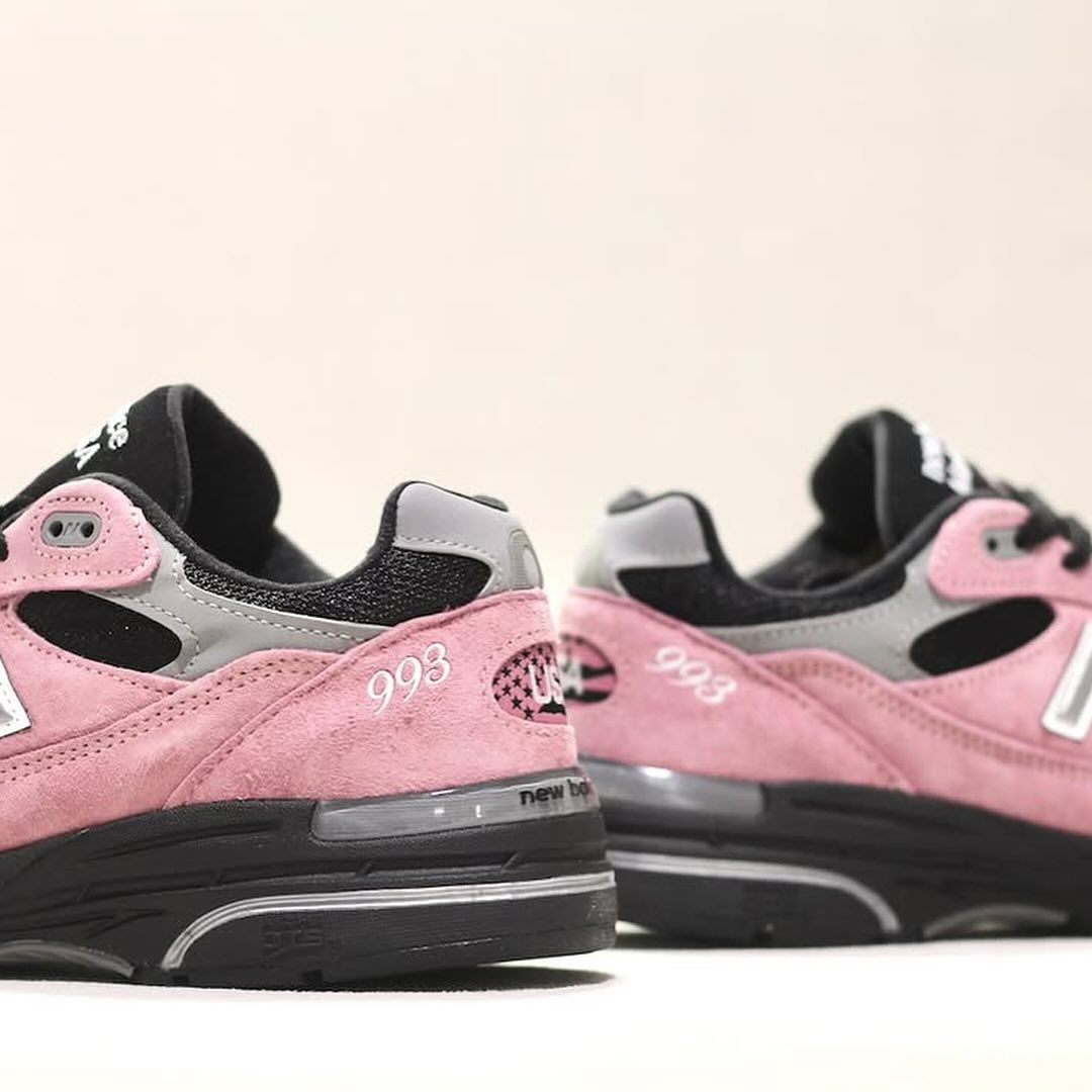 【海外発売】New Balance U993 PB “Pink Taffy/Black” Made in USA (ニューバランス メイドインUSA) [U993PB]