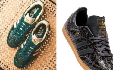 【2025年 8/22 発売】adidas Originals SAMBA OG “Snakeskin/Collegiate Green/Core Black” (アディダス オリジナルス サンバ "スネークスキン グリーン ブラック") [JR8848/JQ3532]