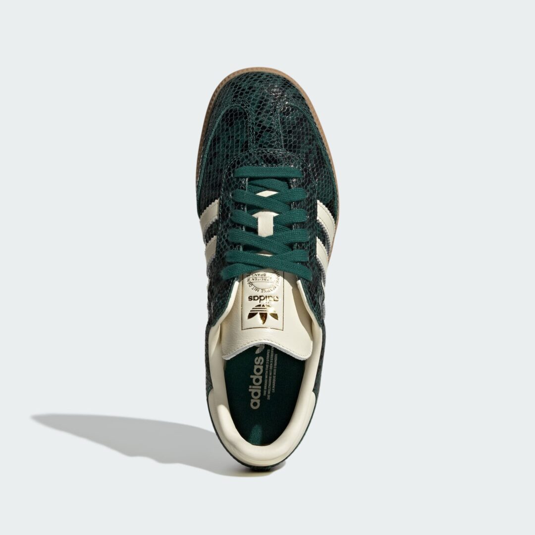 【2025年 8/22 発売】adidas Originals SAMBA OG “Snakeskin/Collegiate Green/Core Black” (アディダス オリジナルス サンバ “スネークスキン グリーン ブラック”) [JR8848/JQ3532]