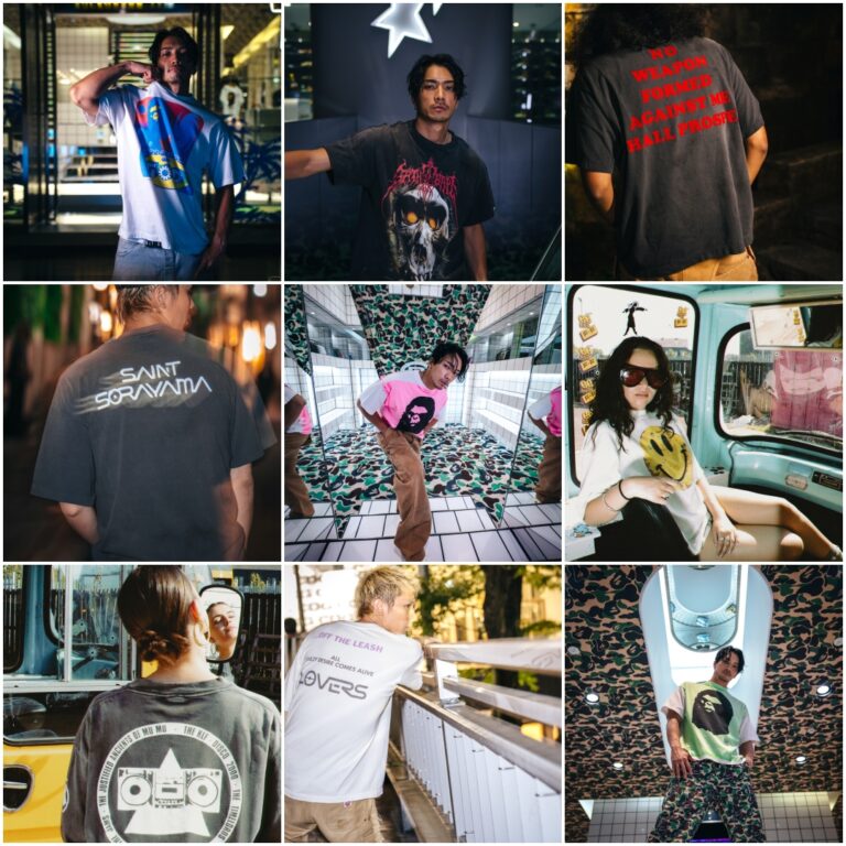 松34 SAINT Mxxxxxx(セントマイケル) 2025AW TレックスTシャツ SM-HR1