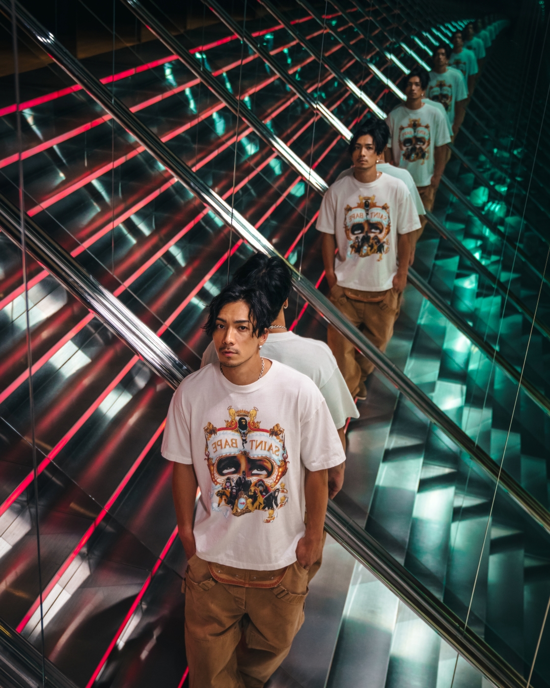 SAINT Mxxxxxx 2025 FW 4th Dropとして「A BATHING APE」&「MATRIX」&「The KLF」&「空山基」とのコラボアイテムが8/23 発売 (セントマイケル 2025年 秋冬)