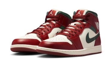 【2025年 発売予定】NIKE AIR JORDAN 1 MID “Redstone/Midnight Green” (ナイキ エア ジョーダン 1 ミッド “レッドストーン/ミッドナイトグリーン”) [DQ8426-105]