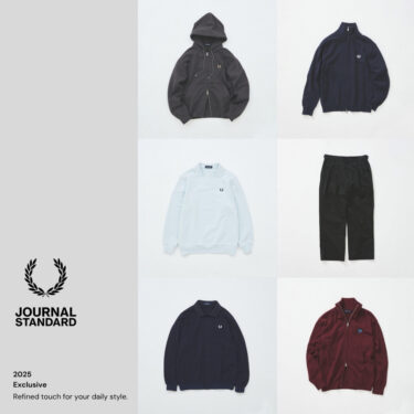 JOURNAL STANDARD × FRED PERRY 別注 2025 FW (ジャーナルスタンダード フレッドペリー 2025年 秋冬)
