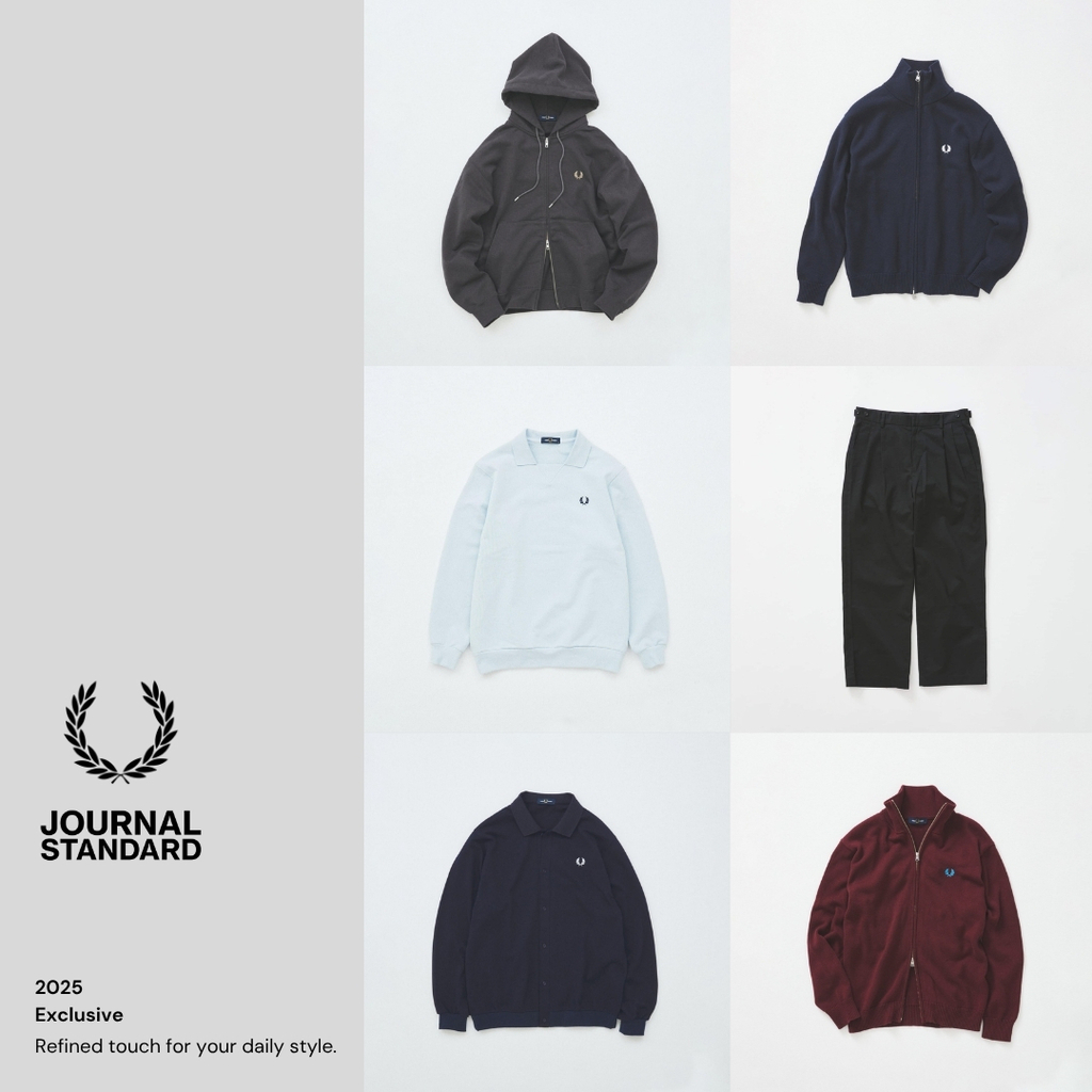 JOURNAL STANDARD × FRED PERRY 別注 2025 FW (ジャーナルスタンダード フレッドペリー 2025年 秋冬)