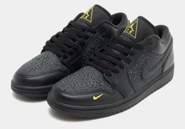 【2025年 発売予定】NIKE AIR JORDAN 1 LOW “Elephant Print/Black/Yellow” (ナイキ エア ジョーダン 1 ロー "エレファントプリント/ブラック/イエロー”) [IM6568-010]