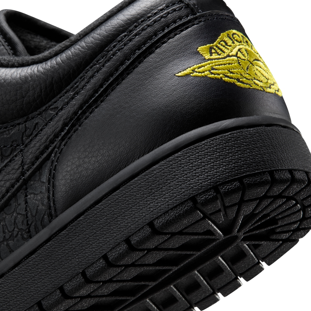 【2025年 10/3 発売予定】NIKE AIR JORDAN 1 LOW “Elephant Print/Black/Yellow” (ナイキ エア ジョーダン 1 ロー “エレファントプリント/ブラック/イエロー”) [IM6568-010]