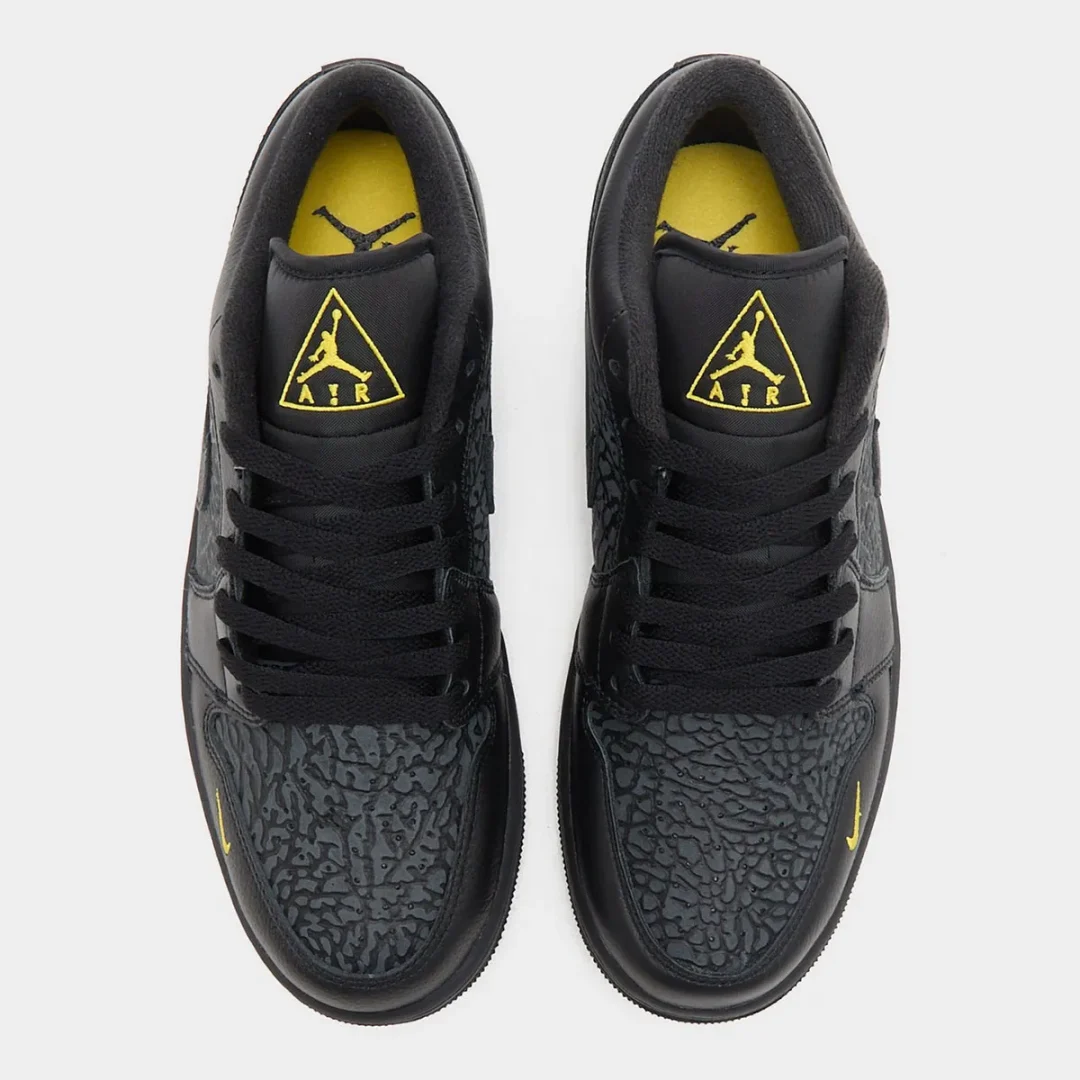 【2025年 発売予定】NIKE AIR JORDAN 1 LOW “Elephant Print/Black/Yellow” (ナイキ エア ジョーダン 1 ロー “エレファントプリント/ブラック/イエロー”) [IM6568-010]