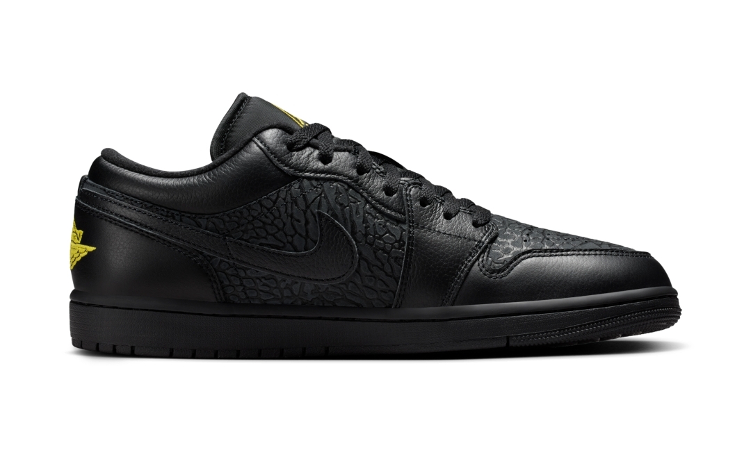 【2025年 10/3 発売予定】NIKE AIR JORDAN 1 LOW “Elephant Print/Black/Yellow” (ナイキ エア ジョーダン 1 ロー “エレファントプリント/ブラック/イエロー”) [IM6568-010]