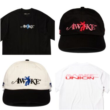 Awake NY x NIKE AIR JORDAN 5にフックしたUNION Tee & Capが2025年 8/29 発売 (ユニオン ナイキ エア ジョーダン アウェイク)