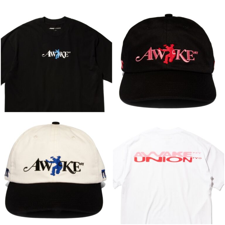 Awake NY x NIKE AIR JORDAN 5にフックしたUNION Tee & Capが