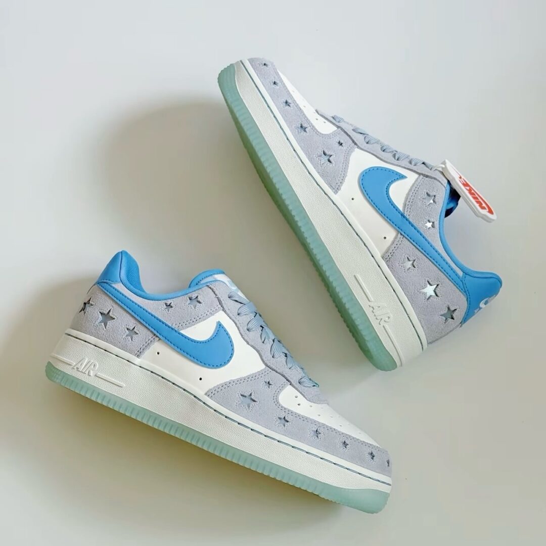 【2025年 発売】NIKE AIR FORCE 1 LOW “Starstruck/Ice Blue” (ナイキ エア フォース 1 ロー “ベルベットブラウン”) [HQ8051-400]