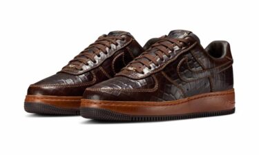 【2025年 発売予定】NIKE AIR FORCE 1 LOW “Croc/Fauna Brown” (ナイキ エア フォース 1 ロー “クロコ/ファウナブラウン”) [II7090-222]