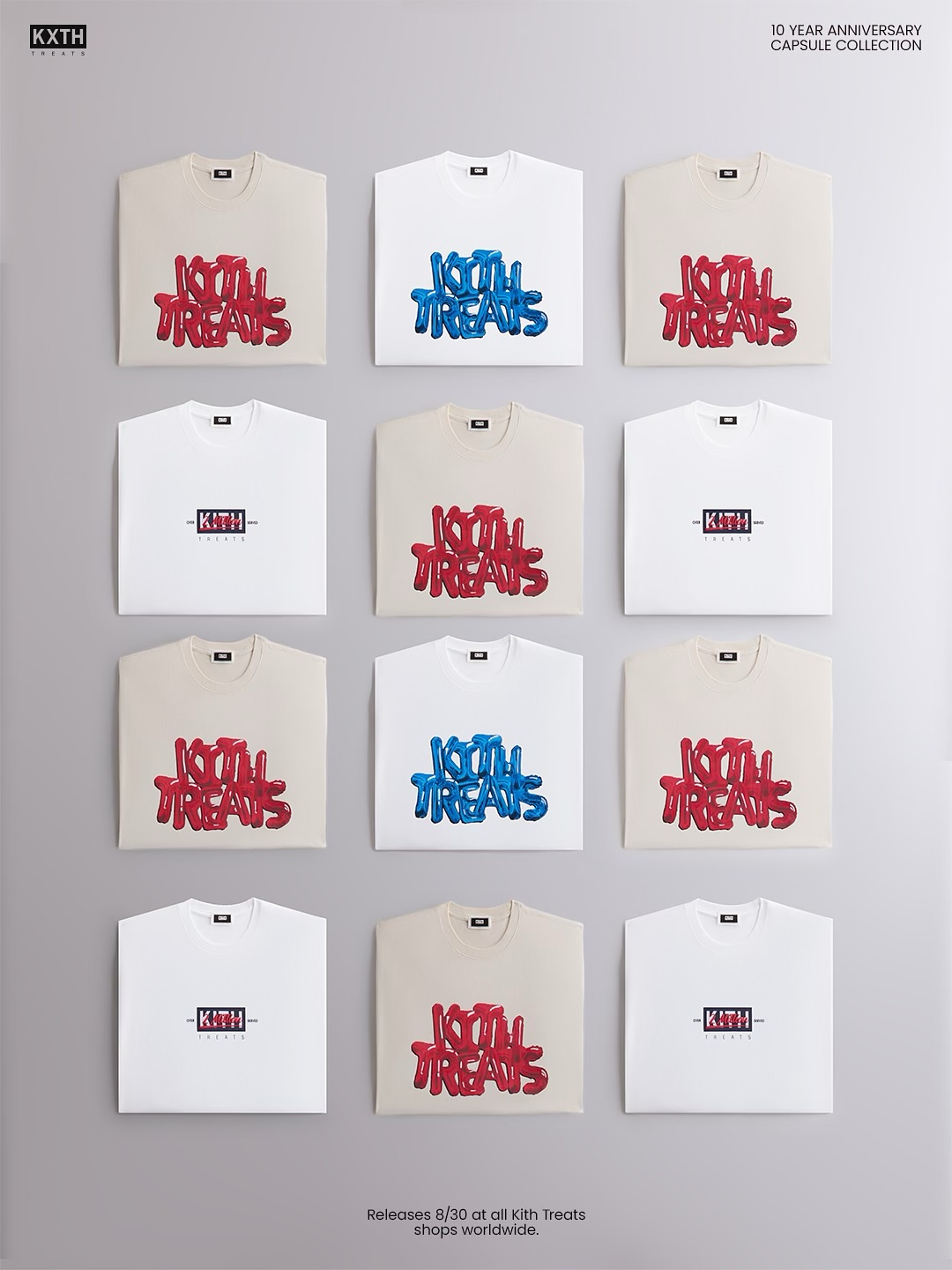 KITH TREATS 10周年を記念したカプセルコレクションが2025年 8/30 発売 (キス トリーツ 10 Year Anniversary Capsule Collection)
