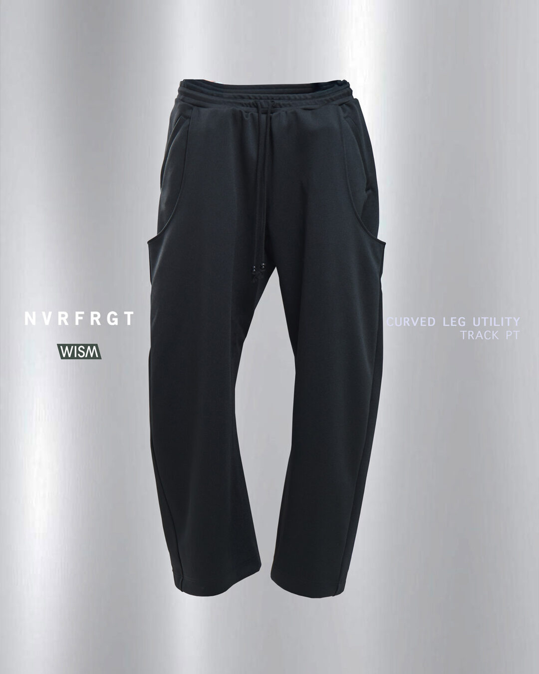 NVRFRGT × WISM 2025 FW 別注 “CURVED LEG UTILITY TRACK PT”が発売 (ネヴァーフォーゲット ウィズム)
