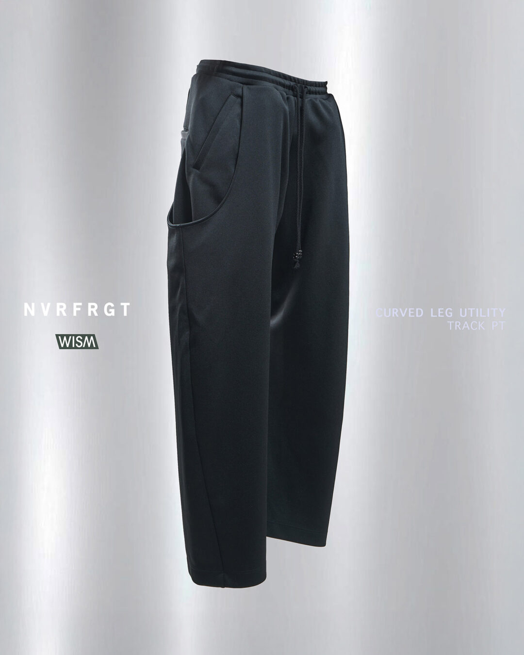 NVRFRGT × WISM 2025 FW 別注 “CURVED LEG UTILITY TRACK PT”が発売 (ネヴァーフォーゲット ウィズム)