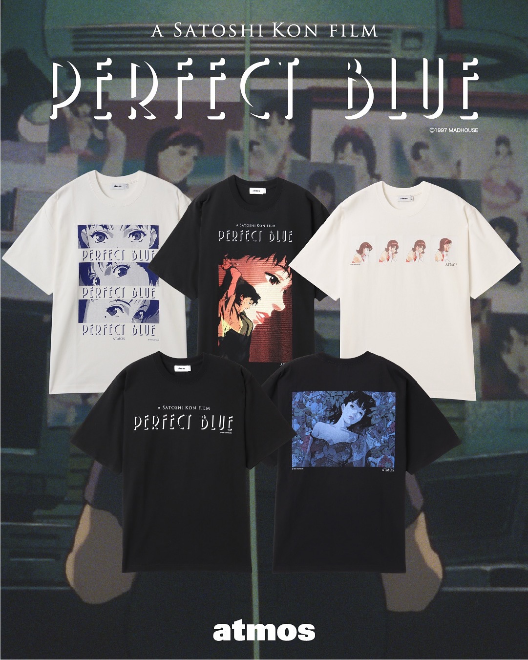 PERFECT BLUE x atmos T-Shirts Collectionが2025年 8/9 発売 (パーフェクトブルー アトモス)