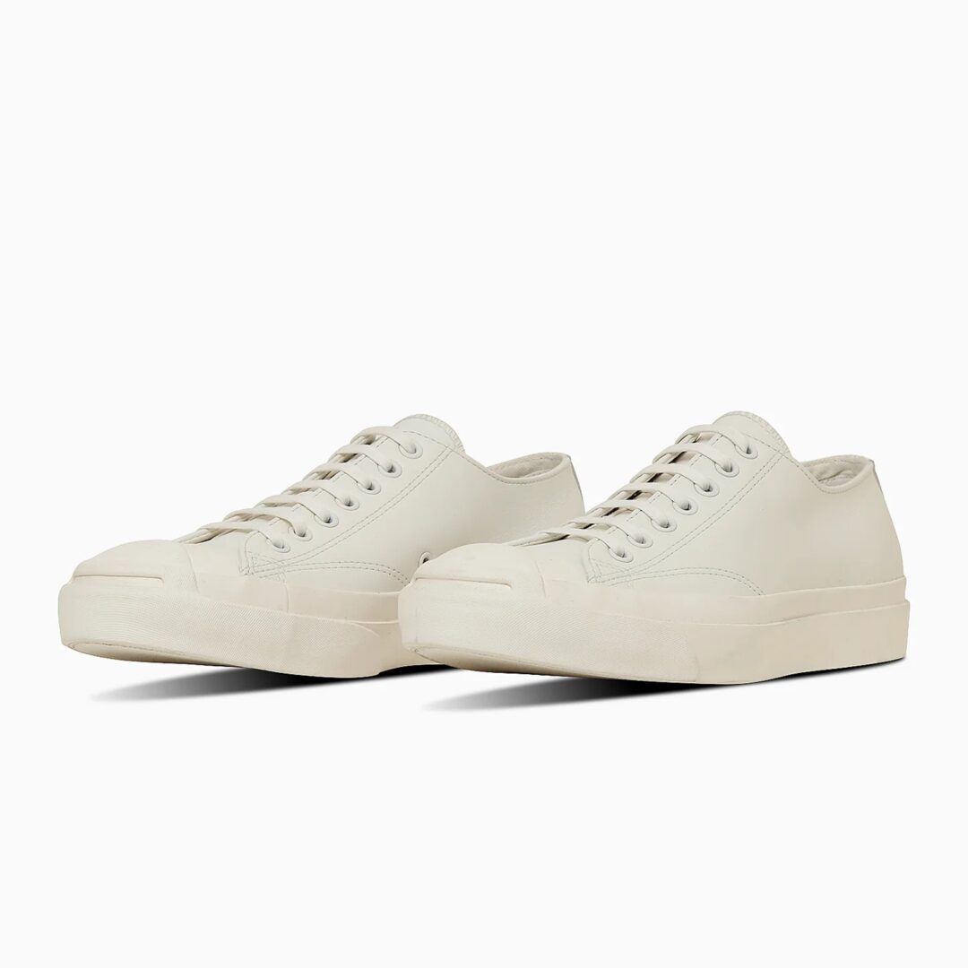 ジャックパーセル最上位のレザーモデル「CONVERSE JACK PURCELL 1935 LEATHER」が2025年 9/12 発売 (コンバース ジャックパーセル) [33301410/33301411]