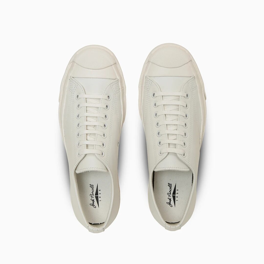 ジャックパーセル最上位のレザーモデル「CONVERSE JACK PURCELL 1935 LEATHER」が2025年 9/12 発売 (コンバース ジャックパーセル) [33301410/33301411]