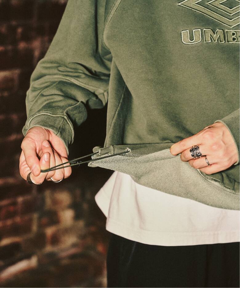 417 EDIFICE × UMBRO 2025 FW 別注 スウェットが2025年 9月中旬 発売 (エディフィス アンブロ)