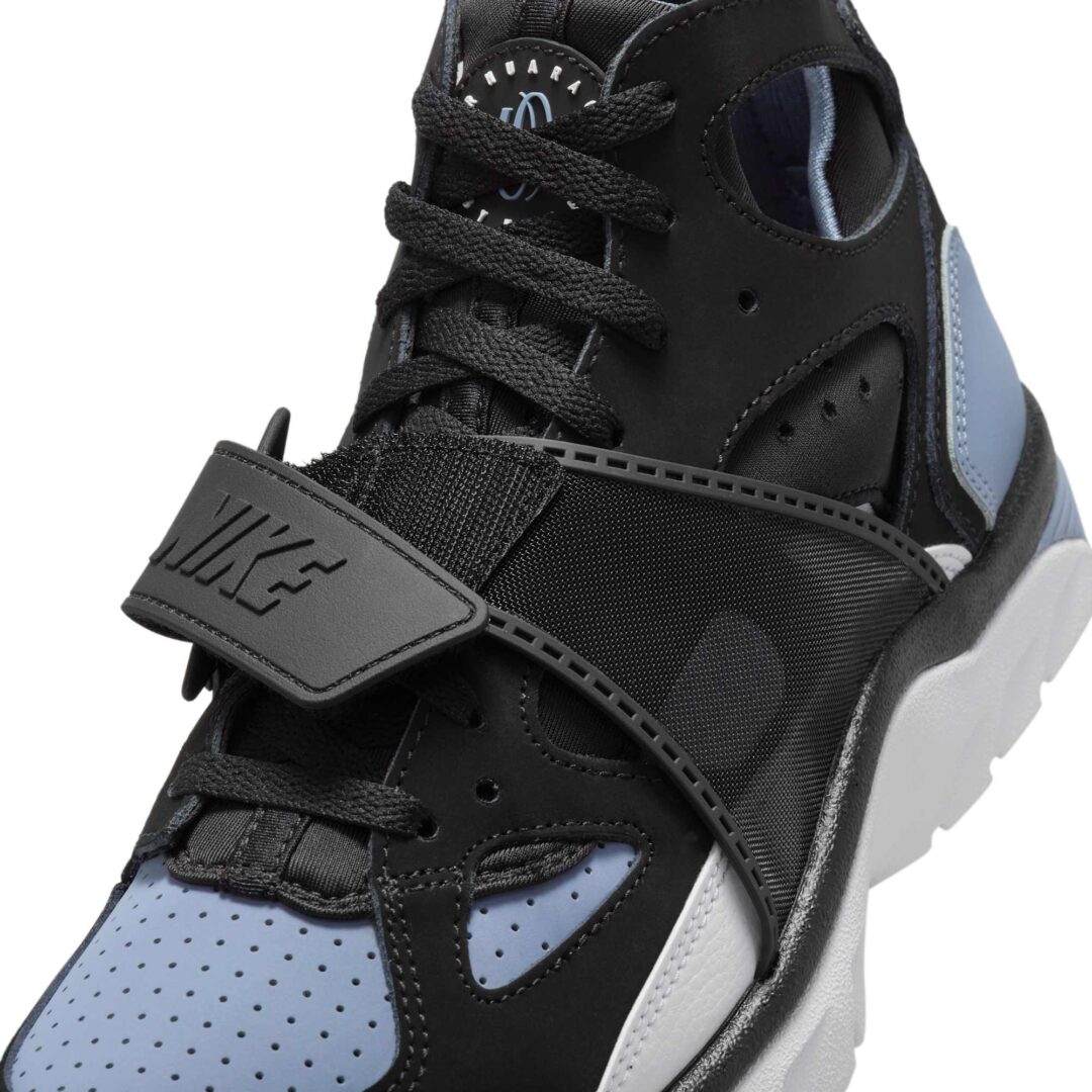 【2025年 8/18 発売】NIKE AIR TRAINER HUARACHE “Black/Cool Blue” (ナイキ エア トレーナー ハラチ “ブラック/クールブルー”) [IB0497-001]
