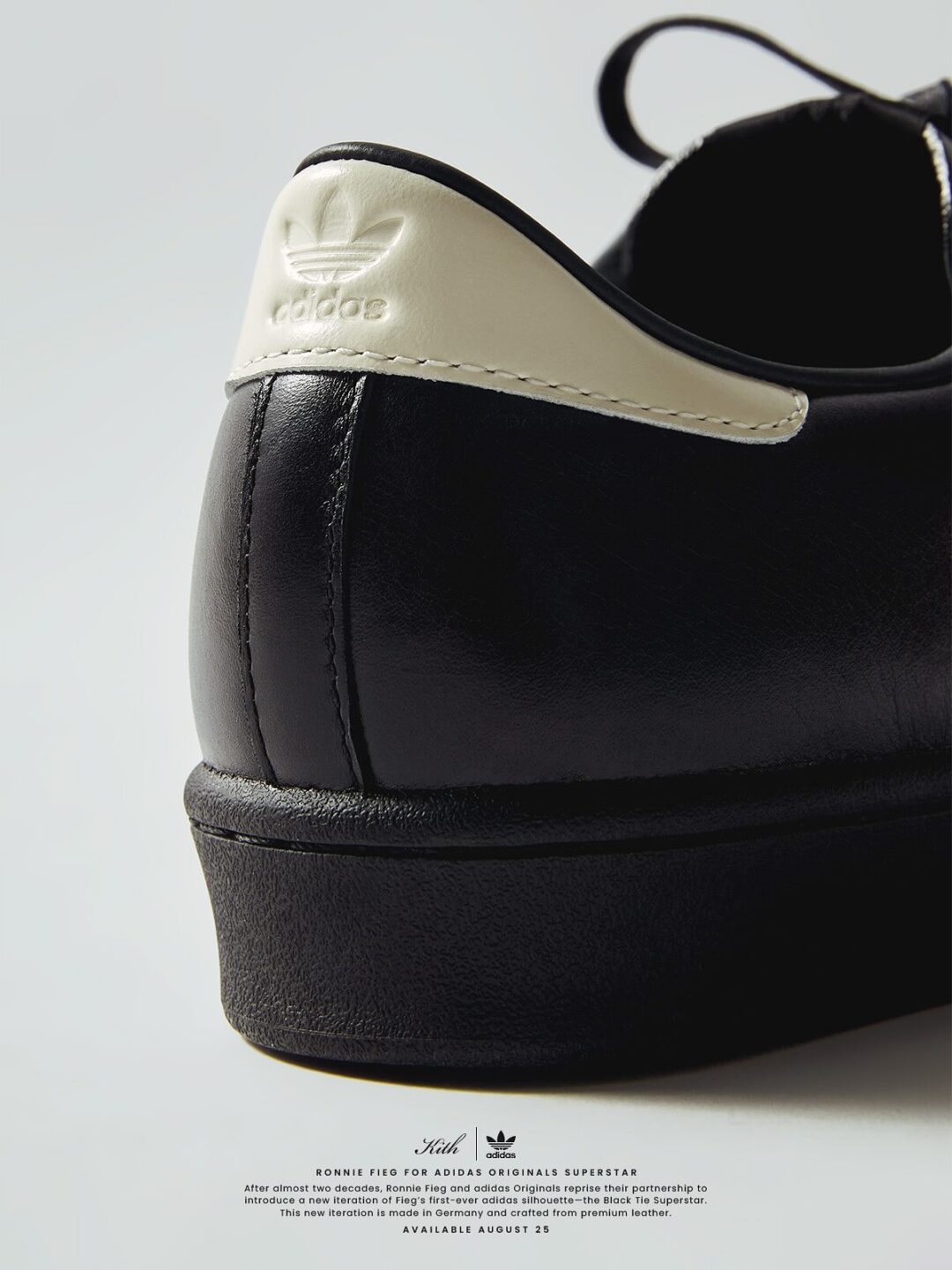 【2025年 8/25 & 8/31 発売予定】KITH × adidas Originals SUPERSTAR “Black Tie 2.0” (キス アディダス オリジナルス スーパースター “ブラックタイ”) [IH4565]