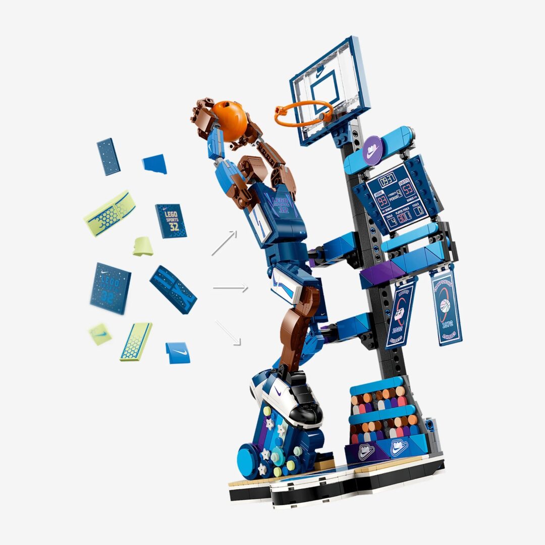 NIKE × LEGO ブロックコラボ「Slam Dunk Set」が発売予定 (ナイキ レゴ スラム ダンク セット) [LE1001-471/43010]