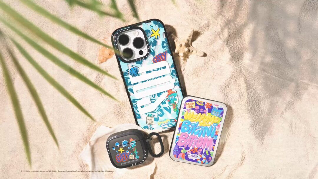 スポンジボブ × CASETiFY コラボコレクションが2025年 8/13 発売 (ケースティファイ SPONGEBOB)