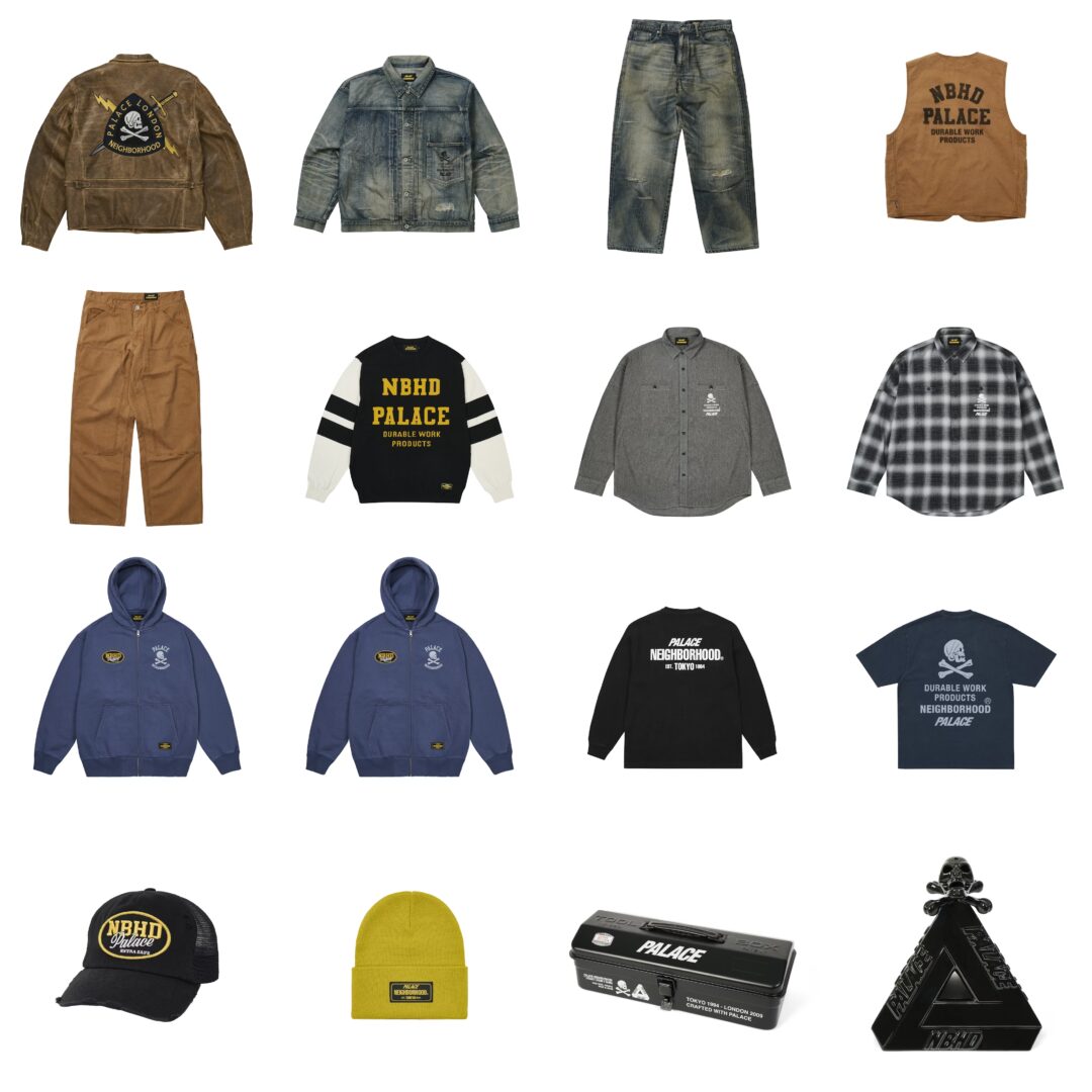 【2025年 8/16 発売】Palace Skateboards 2025 FW × NEIGHBORHOOD (パレス スケートボード ネイバーフッド)