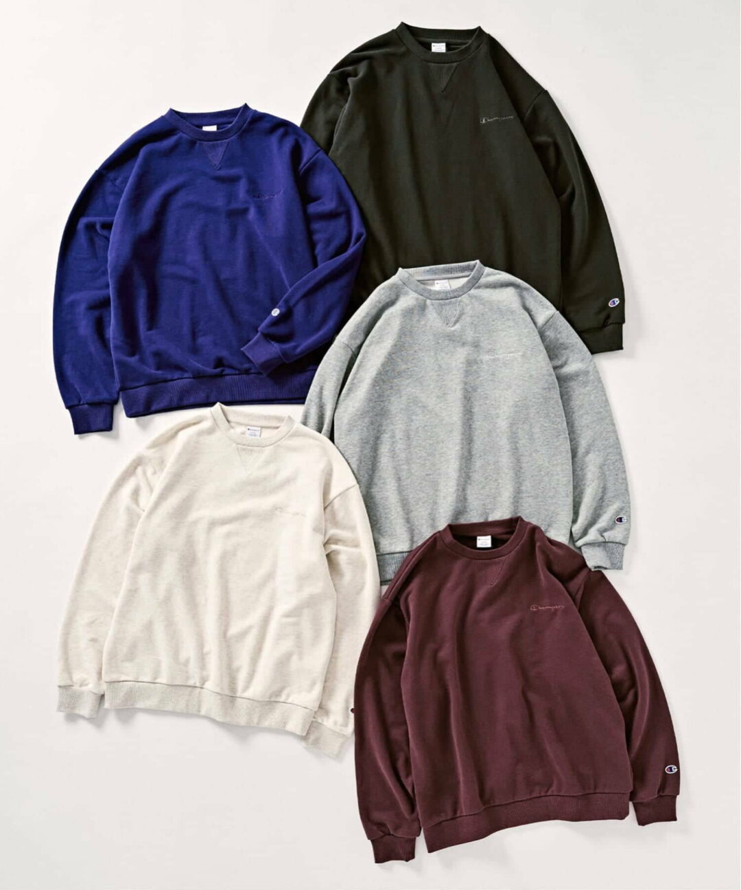 417 EDIFICE × Champion 2025 FW 別注 “CVC French Terry クルーネック”が発売 (エディフィス チャンピオン)